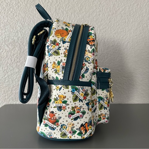 Loungefly The Lion King Tattoo Style Mini Backpack NWT main image 5